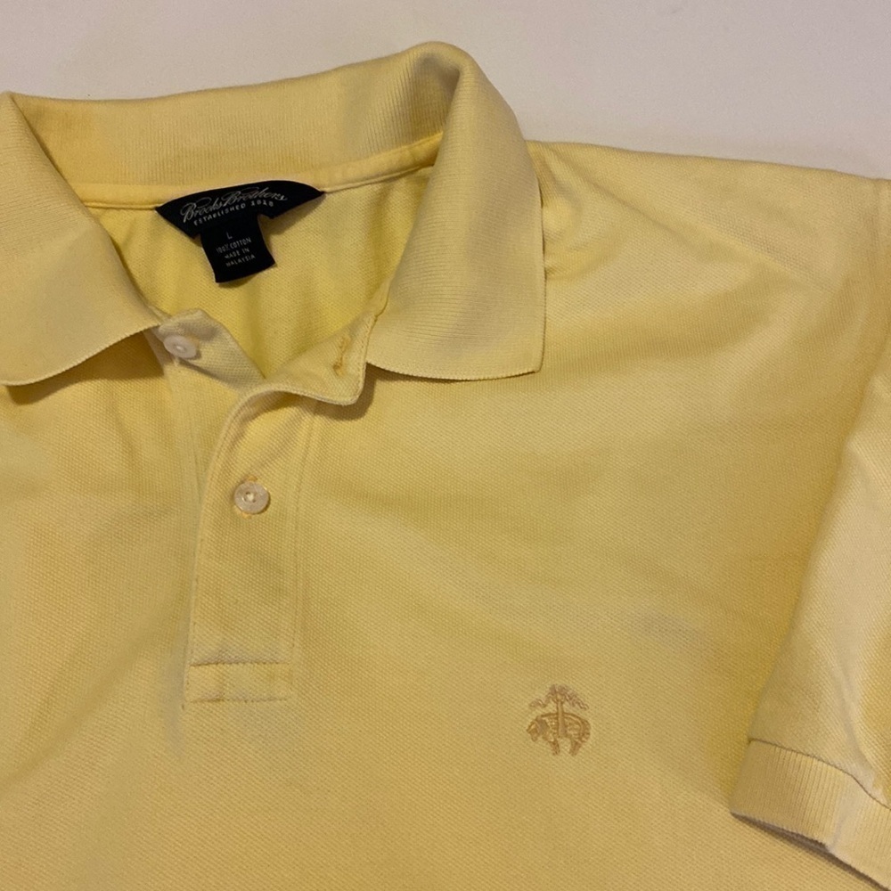Brooks, brothers,men’s short sleeve, shirt, size large, 100% cotton